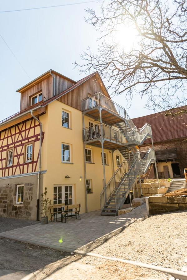 Gästehaus Großhöchberg Spiegelberg Exterior foto